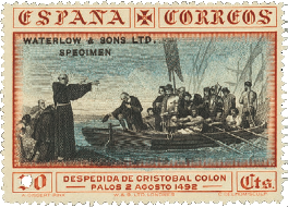 50 Céntimos correo ordinario