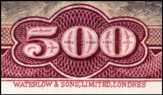 Billete 500 Escudos